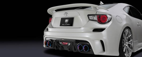 K Spec Glanzen Rear Wing Frp For Scion Fr S Miami Fl Japan Parts Jdm And Japan Body Kit