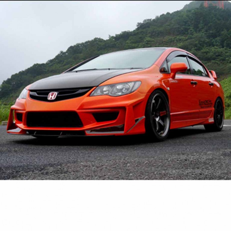 Seeker Ultimate Wide Body Kit (CFRP/FRP) for Honda Civic Type-R (FD2 ...