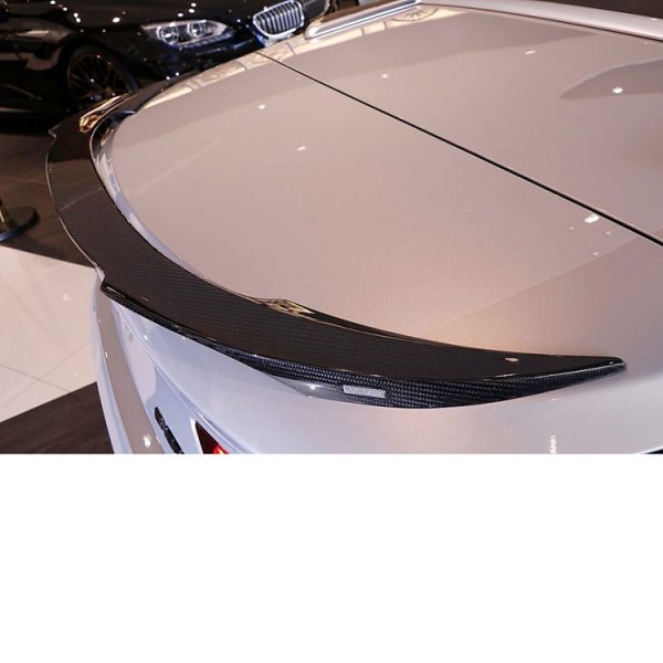 Fits 12-18 BMW F12 6 Series Convertible V Style Rear Trunk Spoiler Wing Lip ABS