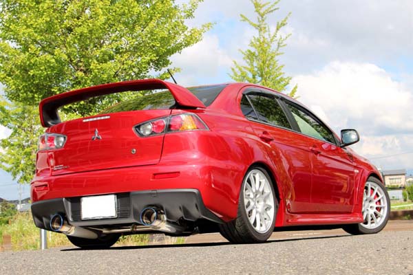 GP Sports EXAS EVO Tune Exhaust System for Mitsubishi Evolution X