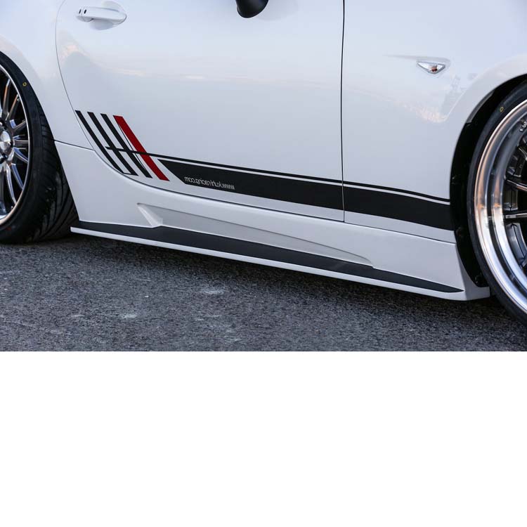 thumbnail image 2 of MP Style ABS Side Skirt Sills For 2016-2025 Mazda MX-5 Miata ND ND2 ND3 Unpainted 2 of 6