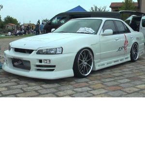 BSK Factory 3P Aero Set (FRP) for Nissan Skyline Sedan (R34) 1999-2002