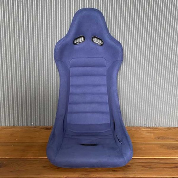 Corn's Bucket Seat (FRP), Blue Fabric, Blue Stitch