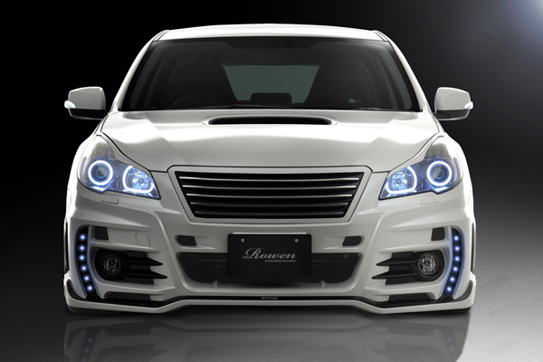 Rowen RR Front Bumper w/ LED Spot Light (FRP) for Subaru