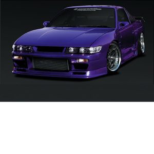 G-Corporation FLASH 3P Aero Set (FRP) for Nissan Silvia (S13) 1989-1994