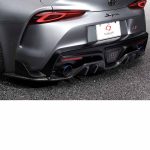 Silk Blaze V1 Rear Under Diffuser for 2020+ Toyota GR Supra (A90)