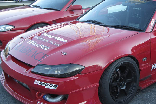 Car Modify Wonder GLARE Aero Hood, Triple Duct for Nissan Silvia (S15) 1999-2002 - Image 3