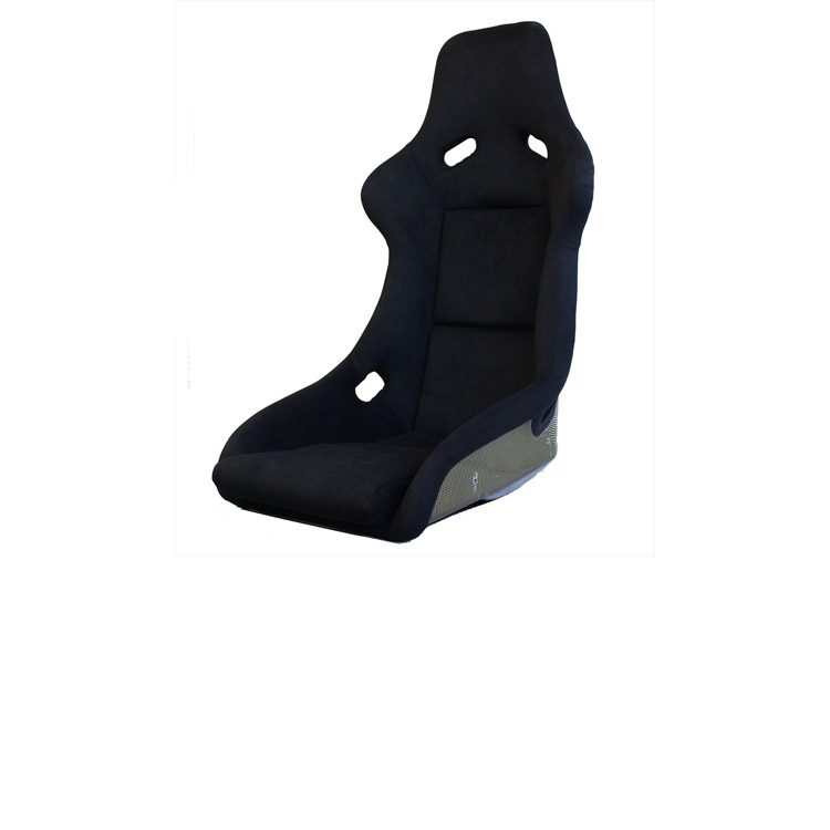 KSP ENGINEERING Bucket Seat, Black Fabric, Carbon