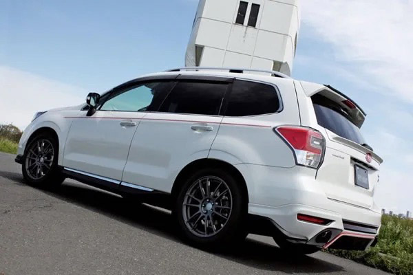 thumbnail: Auto Intrekbare Kofferbak Afdekhoes Voor Subaru Forester SJ 2014-2018 | Bagageafdekking UV-Bescherming