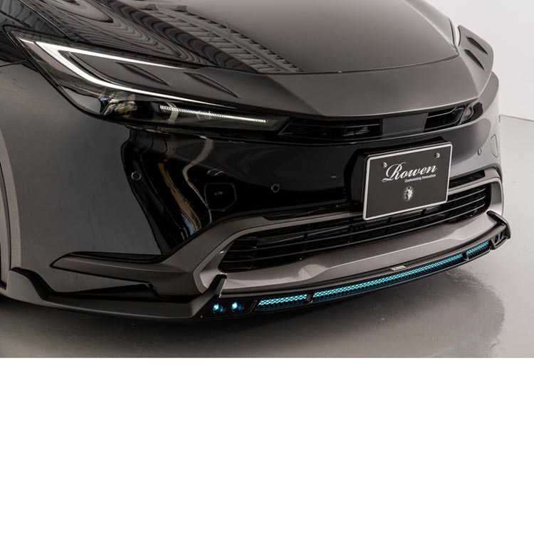Rowen Front Under Spoiler (FRP) for Toyota Prius (ZVW60) 2023+