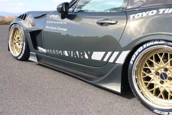 Garage Vary Glide Side Skirt for 2016-2025 Mazda MX-5 Miata (ND)