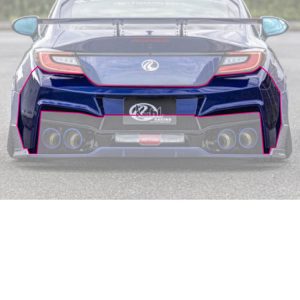 Kuhl Racing Ver.2 04R-GT Rear Bumper for 2022+ Toyota GR86