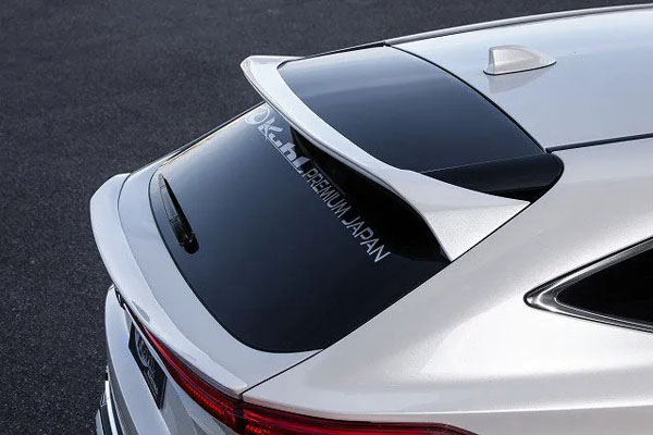 Kuhl Racing 80H-SSII Ver2 Roof End Wing, Type2 (FRP) for Toyota Venza (XU80)
