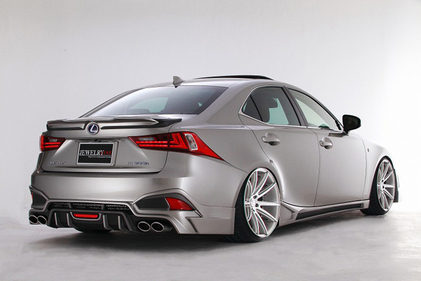 Black Pearl Neo 3-Piece Aero Set for 2014-2016 Lexus IS350 F-Sport (GSE3#)