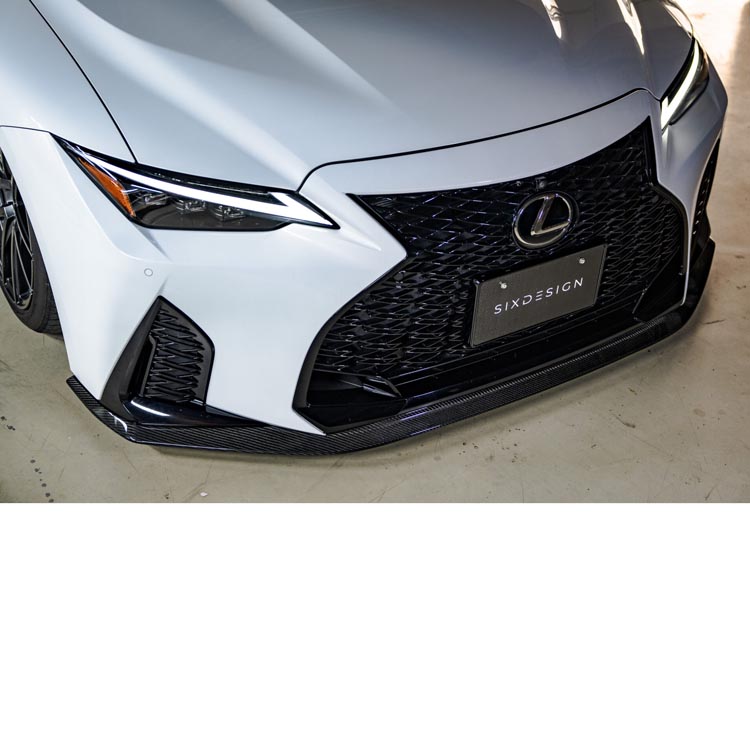 Six Design Front Spoiler for Lexus IS500 F-Sport (USE30) 2022+ | Los ...