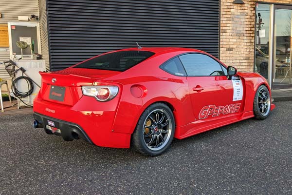 GP Sports G-Sonic Zero One 4P Wide Body Kit (FRP) for Scion FR-S (ZN6)