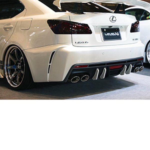 V-Vision Rear Bumper (FRP) for Lexus IS250/350 (GSE2#) 2006-2013 | Los ...