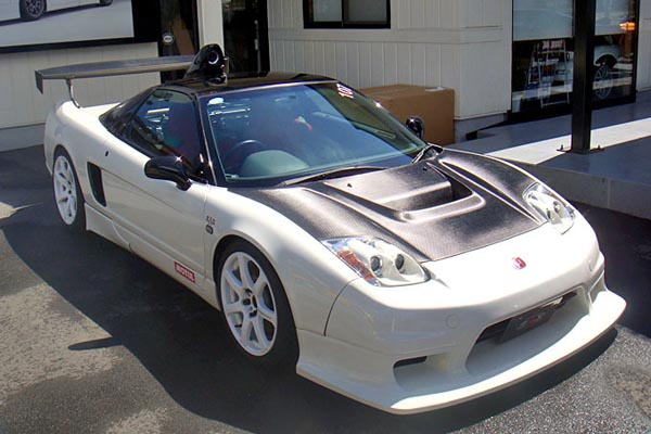 Route KS Type GT Duct w/Rear Acrylic Window Set for Honda NSX (NA2)