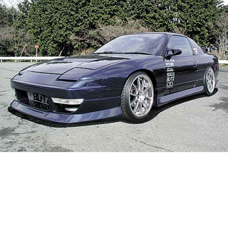 Hippo Sleek 3P Type 1 Aero Set (FRP) for Nissan 180SX (RPS13) 1989