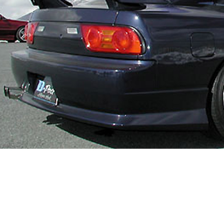 Hippo Sleek Type 1 Rear Bumper (FRP) for Nissan 180SX (RPS13) 1989-1998 ...