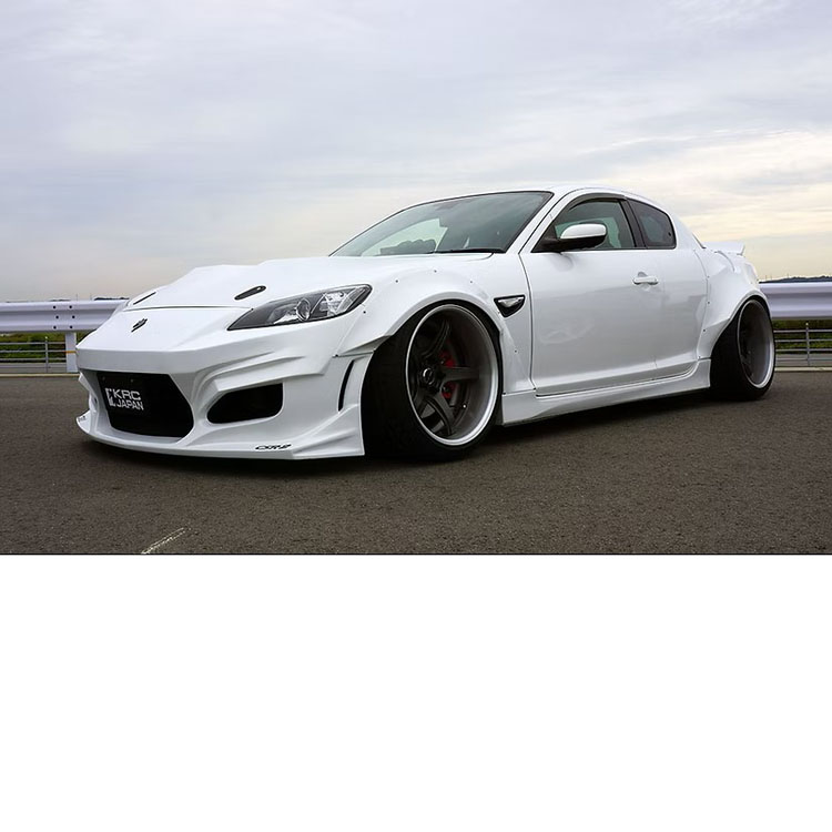 KRC Japan Wide Fender Kit (FRP) for Mazda RX-8 (SE3P) 2009-2012