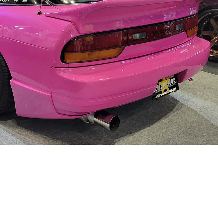 Pro Shop Wave Rear Mud Guards (FRP) for Nissan 180SX (RPS13) 1989