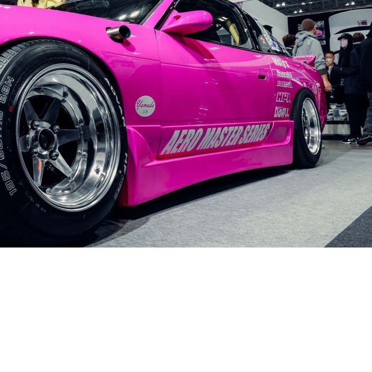s*a様 MUGEN PRO STARTER ピンク Pro Shop Wave's Nissan 180SX takes the Tokyo Auto Salon back to