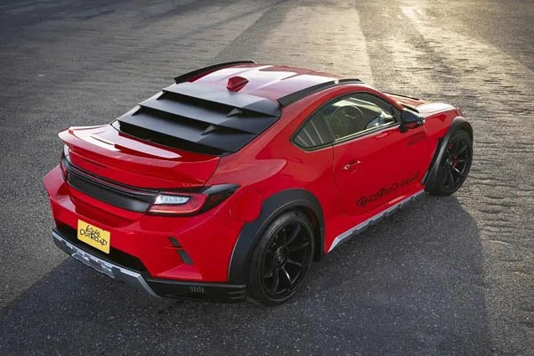 Kuhl Racing OUTROAD Rear Window Louver for 2022+ Toyota GR86 (ZN8)