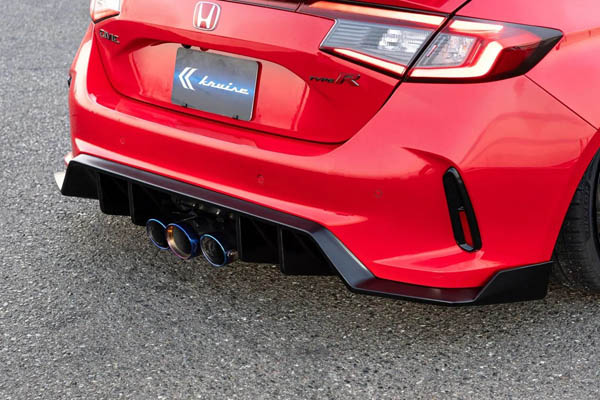 Kuhl Racing Kruise KR-FL5RR Rear Half Diffuser for 2023+ Honda Civic Type-R (FL5)