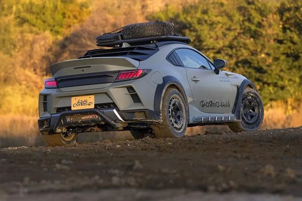 Kuhl Racing OUTROAD Type-1 Rear Side Louver for 2022+ Toyota GR86 (ZN8)