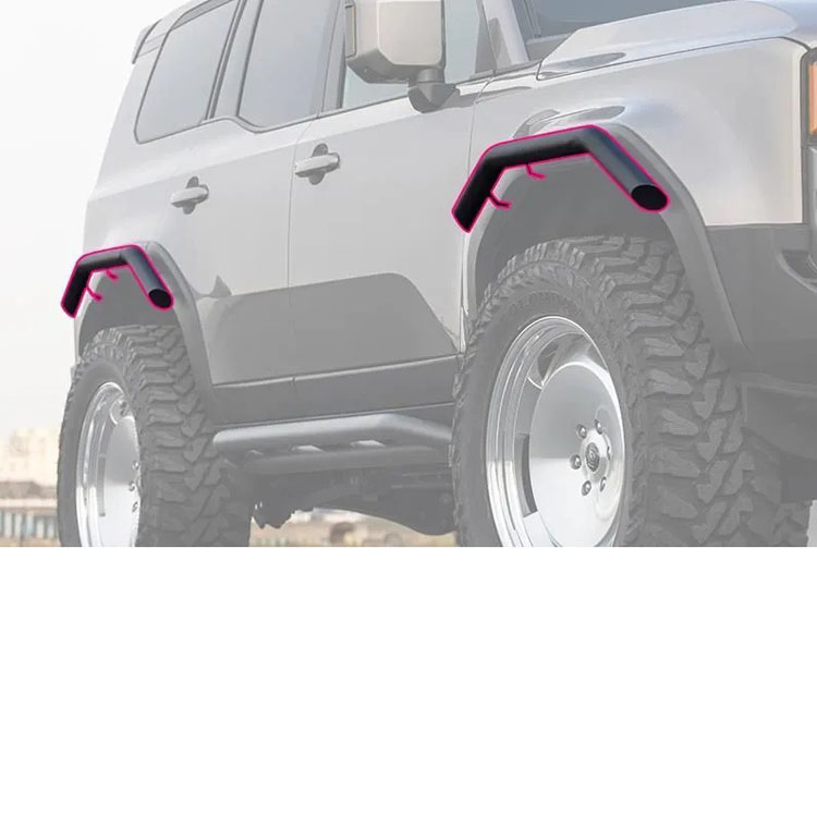 Kuhl Racing Blocker Iron Side Fender Under Protector for 2025+ Toyota Land Cruiser (LC250)