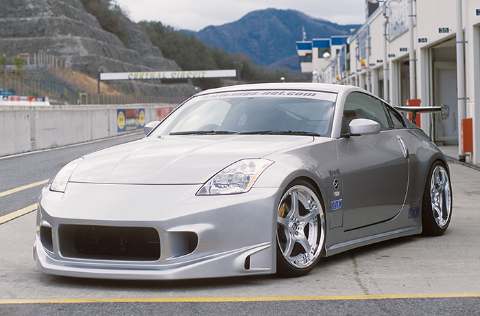 Ings+1 STREAM-Z 3P Aero Set (FRP) for Nissan 350Z (Z33) 2003-2008