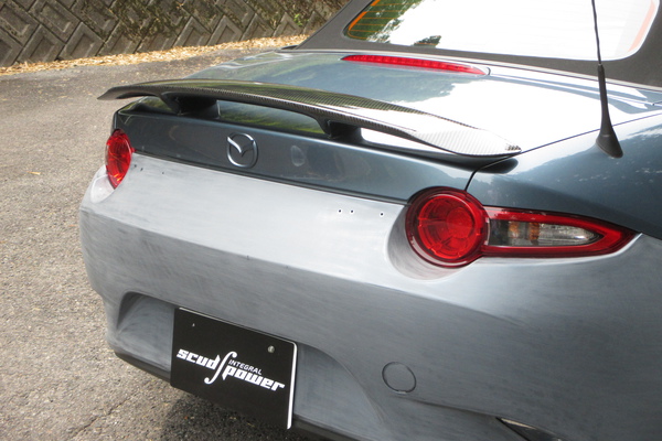 Scud Power Rear Wing (FRP) for Mazda MX-5 Miata (ND) 2016-2025