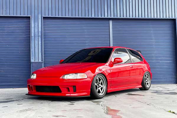 Mode Parfume Front Bumper (FRP) for Honda Civic (EG6) 1991-1995