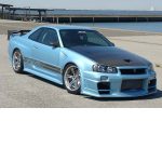 Do-Luck 3P Aero Set (FRP) for for Nissan Skyline GT-R (BNR34) 1999-2002