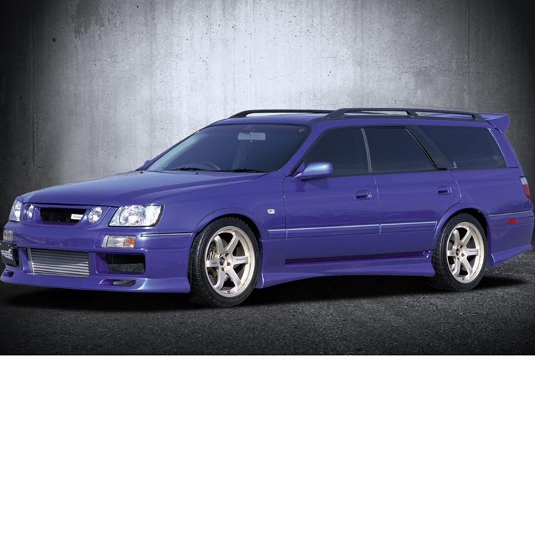 バンビー/フェアリー Freeway Dolphin TYPE2 3P Aero Kit (FRP) for Nissan Stagea Series 2