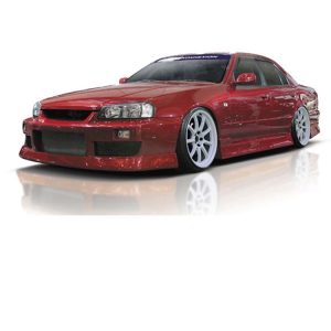 Final Konnexion Falcon Series 3P Aero Set (FRP) for Nissan Skyline Sedan (R34) 1999-2002