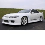 Final Konnexion First Contact 3P Aero Set (FRP) for Nissan Silvia (S15) 1999-2002