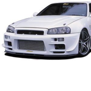 GP Sports Chokets Front Bumper (FRP) for Nissan Skyline GT-R (BNR34) 1999-2002