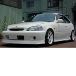 J.Blood 3P Aero Set (FRP) for Honda Civic Type-R (EK9) 1999-2000