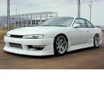 J.Blood 3P Aero Set (FRP) for Nissan Silvia (S14) 1997-1998