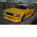 Jubiride TYPE2 3P Aero Set (FRP) for Toyota Levin (AE86) 1983-1987