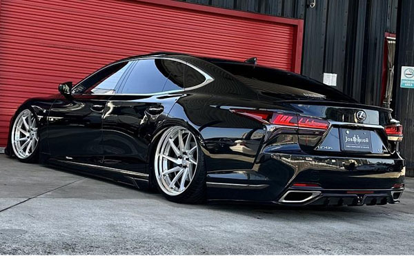 Job Design Guns Style Stance 3P Aero Set (FRP) for Lexus LS500 F-Sport (VXFA5#) 2021+