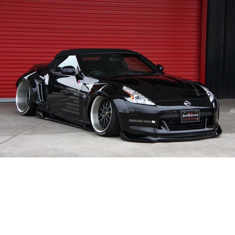 Job Design Guns Style Stance 5P Wide Body Kit (FRP) for Nissan 370Z (Z34) 2009-2012