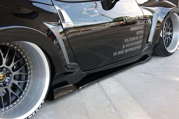 Job Design Guns Style Stance 5P Wide Body Kit (FRP) for Nissan 370Z (Z34) 2009-2012