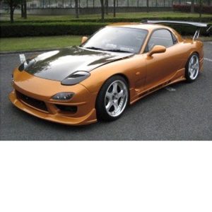 Mission TYPE2 3P Aero Set (FRP) for Mazda RX-7 (FD3S) 1992-2002