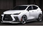 M'z Speed Luv Line 4P Aero Set (AES) for Lexus NX F-Sport (AAZH26/AAZH20/25/TAZA25) 2022+