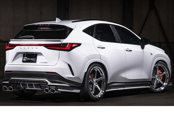 M'z Speed Luv Line 4P Aero Set (AES) for Lexus NX F-Sport (AAZH26/AAZH20/25/TAZA25) 2022+