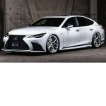 M'z Speed Prussian Blue 3P Aero Set (FRP) for Lexus LS500h (VXFA5#) 2021+