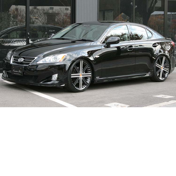 M'z Speed Prussian Blue 3P Aero Set (FRP) for Lexus IS250/350 (GSE2#) 2006-2008